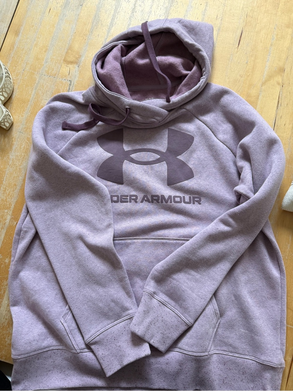 Under Armour Lavender/Purple Logo Hoodie